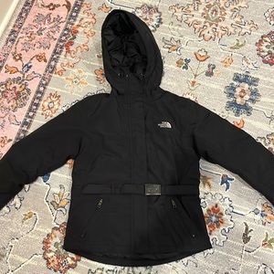 Black north face puffer